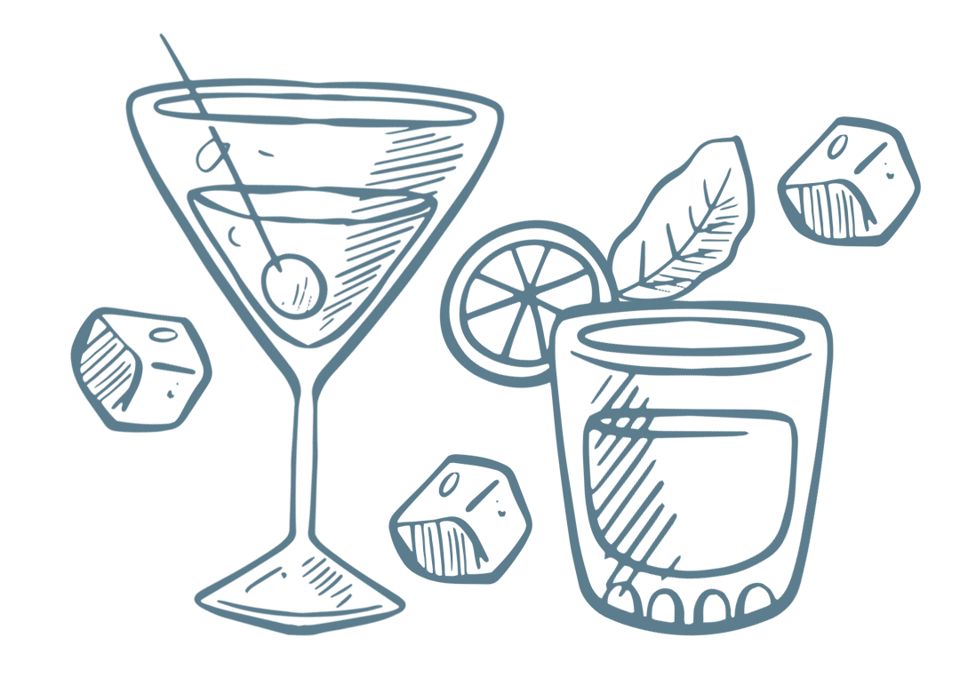 drinks together